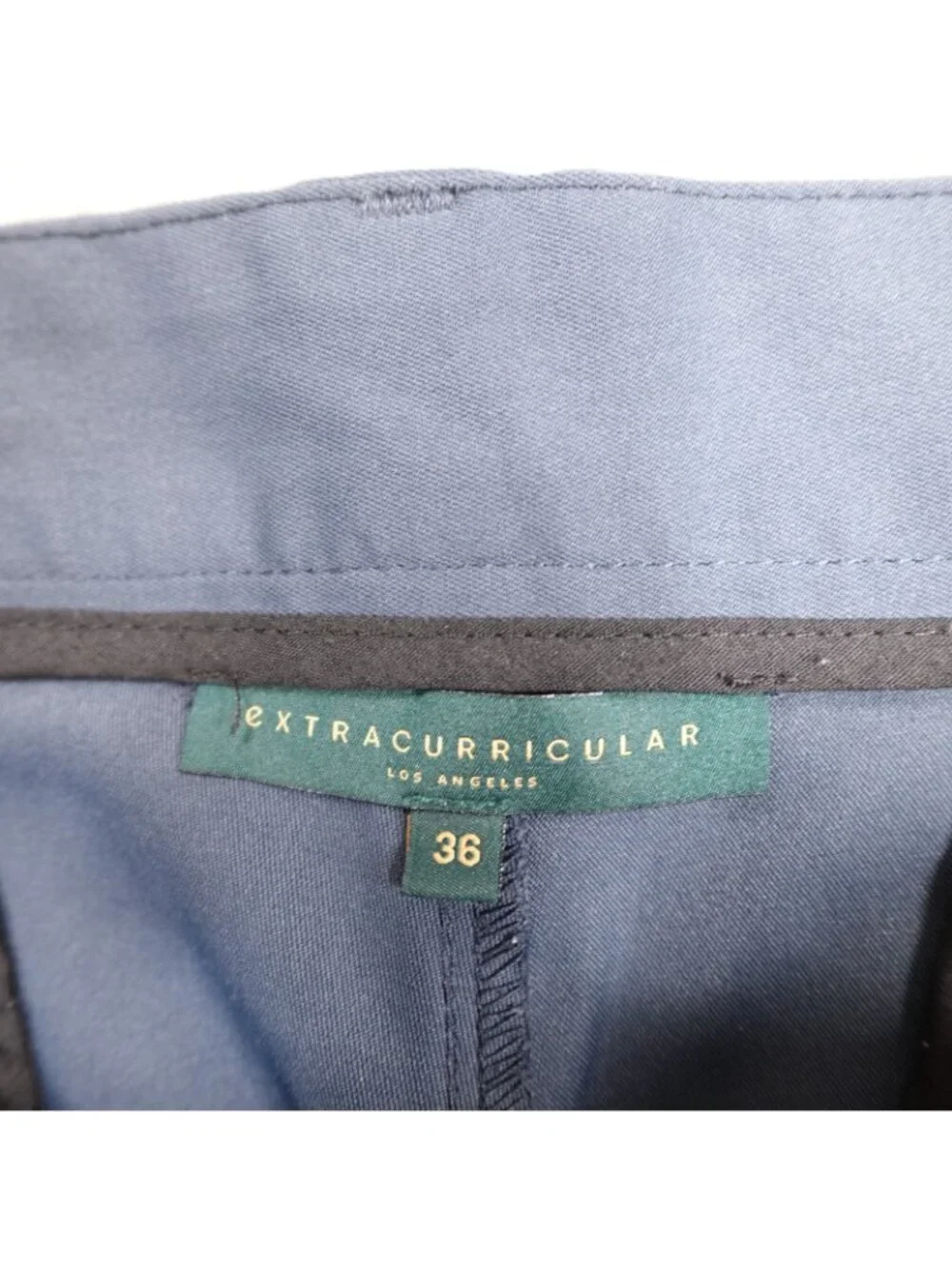 Extracurricular Mens Shorts 36 Blue Solid 9